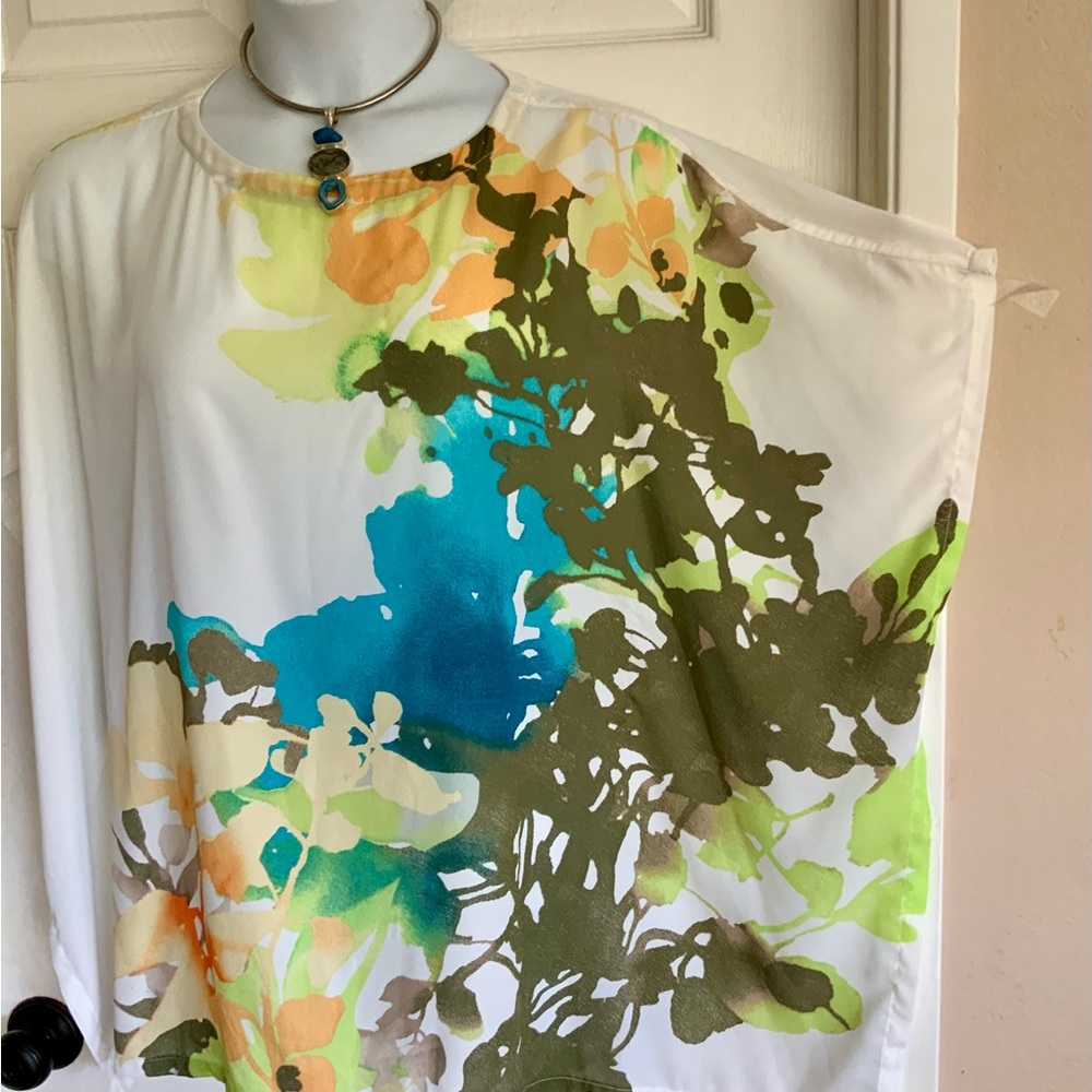 CHICO’S…caftan beach coverup